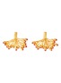 Main View - Click To Enlarge - KENNETH JAY LANE - Coral dot branch earrings