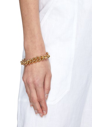 Figure View - Click To Enlarge - KENNETH JAY LANE - Polished chain bracelet