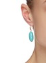 Figure View - Click To Enlarge - KENNETH JAY LANE - Turquoise bead drop earrings