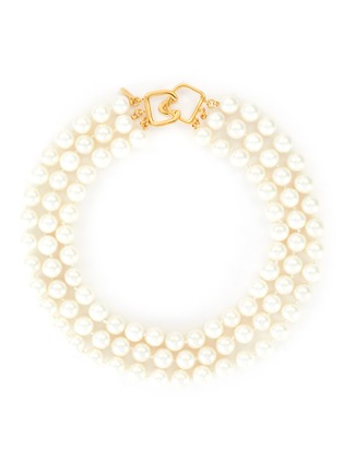 Main View - Click To Enlarge - KENNETH JAY LANE - Pearl shell necklace
