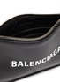 Detail View - Click To Enlarge - BALENCIAGA - Passport zip leather pouch