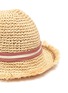 Detail View - Click To Enlarge - TIA CIBANI KIDS - 'Rachel' straw kids bonnet