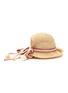 Figure View - Click To Enlarge - TIA CIBANI KIDS - 'Rachel' straw kids bonnet