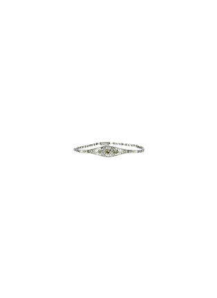 Main View - Click To Enlarge - LANE CRAWFORD VINTAGE JEWELLERY - Art Deco Style diamond 18k white gold bracelet