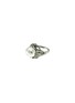 Detail View - Click To Enlarge - LANE CRAWFORD VINTAGE JEWELLERY - Diamond Keshi pearl platinum ring