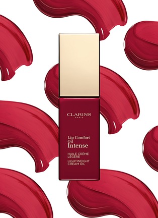 Detail View - Click To Enlarge - CLARINS - Lip Comfort Oil Intense – 08 Intense Burgundy