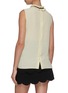 Back View - Click To Enlarge - MIU MIU - Button back stand collar scallop trim top