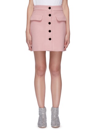 Main View - Click To Enlarge - MIU MIU - Mini suiting skirt