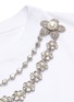  - MIU MIU - Necklace embellished T-shirt
