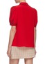 Back View - Click To Enlarge - MIU MIU - Contrasted outline shirt