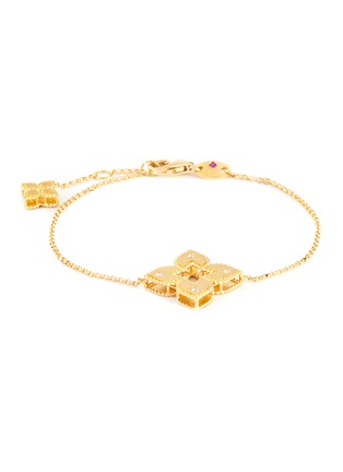 Main View - Click To Enlarge - ROBERTO COIN - Venetian Princess diamond 18k gold bracelet