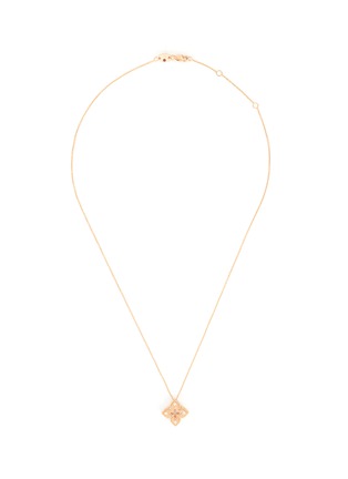 Main View - Click To Enlarge - ROBERTO COIN - Venetian Princess diamond 18k rose gold necklace