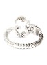 Figure View - Click To Enlarge - ROBERTO COIN - Animalier diamond 18k white gold scorpion bracelet