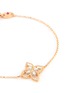 Detail View - Click To Enlarge - ROBERTO COIN - Princess Flower diamond 18k rose gold bracelet