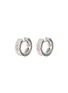 Main View - Click To Enlarge - ROBERTO COIN - Love in Verona diamond 18k white gold earrings