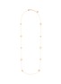 Main View - Click To Enlarge - ROBERTO COIN - Princess Flower diamond mother of pearl 18k rose gold necklace