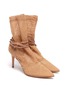 Figure View - Click To Enlarge - GIANVITO ROSSI - Point toe lace boots