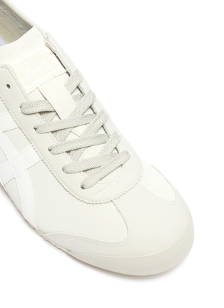 Detail View - Click To Enlarge - ONITSUKA TIGER - 'Mexico 66' lace up leather sneakers