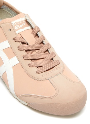 Detail View - Click To Enlarge - ONITSUKA TIGER - Mexico 66' lace up leather sneakers