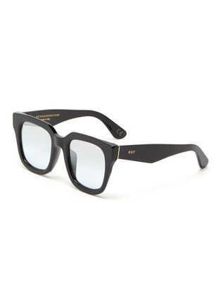 Main View - Click To Enlarge - SUPER - Sabato angular acetate frame sunglasses