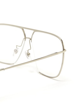Detail View - Click To Enlarge - SUPER - Numero 72 aviator optical glasses
