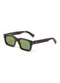 Main View - Click To Enlarge - SUPER - Augusto 3627 square acetate frame sunglasses