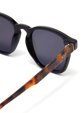 Detail View - Click To Enlarge - SUPER - Unico tortoiseshell effect temple sunglasses
