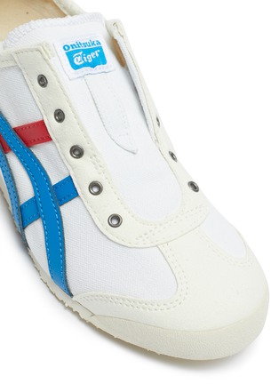 Detail View - Click To Enlarge - ONITSUKA TIGER - 'Mexico 66' slip on canvas kids sneakers