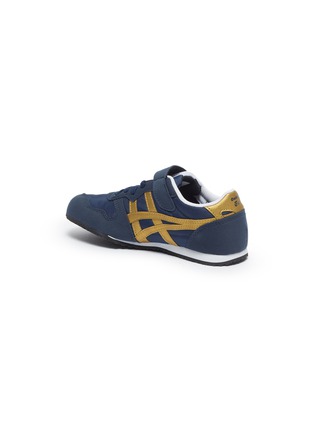 Detail View - Click To Enlarge - ONITSUKA TIGER - 'Serrano' lace up leather kids sneakers