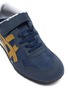 Detail View - Click To Enlarge - ONITSUKA TIGER - 'Serrano' lace up leather kids sneakers