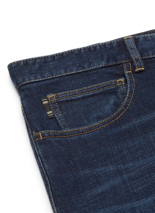  - BRIONI - Slim fit mid wash jeans