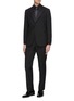 Figure View - Click To Enlarge - BRIONI - Wing collar tailored cotton shirt