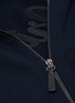  - BRIONI - Logo Embroidered Zip Front Hooded Jacket