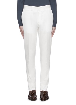 Main View - Click To Enlarge - BRIONI - Cotton stretch chino pants