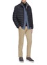 Figure View - Click To Enlarge - BRIONI - Mock neck wool silk blend sweater