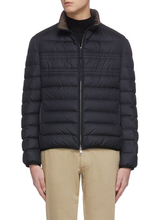 Main View - Click To Enlarge - BRIONI - Quilt puff lightweight jacket