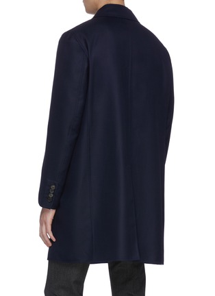 Back View - Click To Enlarge - BRIONI - Double faced wool car coat