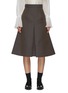 Main View - Click To Enlarge - SHUSHU/TONG - Pleated A-line skirt