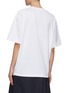Back View - Click To Enlarge - CHLOÉ - Logo print mercerised cotton jersey T-shirt