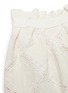 Detail View - Click To Enlarge - CHLOÉ - Lace applique cady skirt