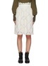 Main View - Click To Enlarge - CHLOÉ - Lace applique cady skirt