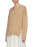Detail View - Click To Enlarge - CHLOÉ - V neck cashmere knit sweater