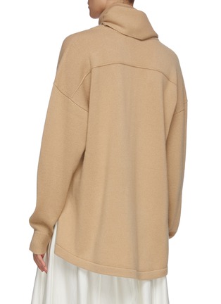 Back View - Click To Enlarge - CHLOÉ - V neck cashmere knit sweater