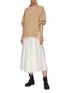 Figure View - Click To Enlarge - CHLOÉ - V neck cashmere knit sweater