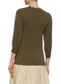 Back View - Click To Enlarge - CHLOÉ - Ruched drawstring front knit top