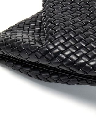 Detail View - Click To Enlarge - BOTTEGA VENETA - 'BV Crisscross' Twisted Intrecciato Leather Clutch