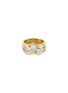 Main View - Click To Enlarge - LANE CRAWFORD VINTAGE JEWELLERY - Diamond 18k gold ring