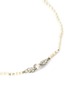 Detail View - Click To Enlarge - LANE CRAWFORD VINTAGE JEWELLERY - Diamond Japanese pearl 18k white gold necklace