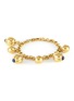Main View - Click To Enlarge - LANE CRAWFORD VINTAGE JEWELLERY - Sapphire 18k gold charm bracelet