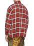 Back View - Click To Enlarge - R13 - Check plaid oversized shirt